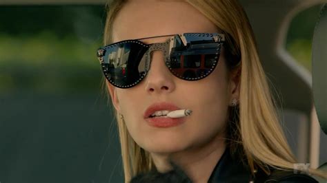 Sunglasses Versace worn by Madison Montgomery (Emma 